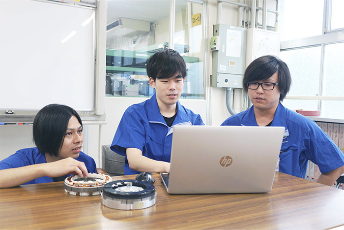 打ち合わせの様子